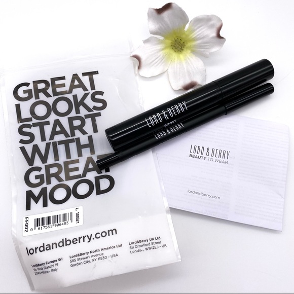 NWT Lord & Berry Mascara Boost + Smudgeproof Liner Duo Kit - Picture 2 of 15
